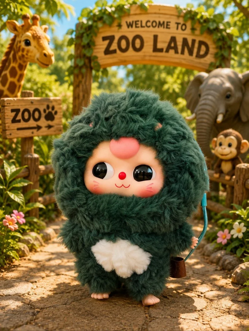 Baby Three Big Plush Animals